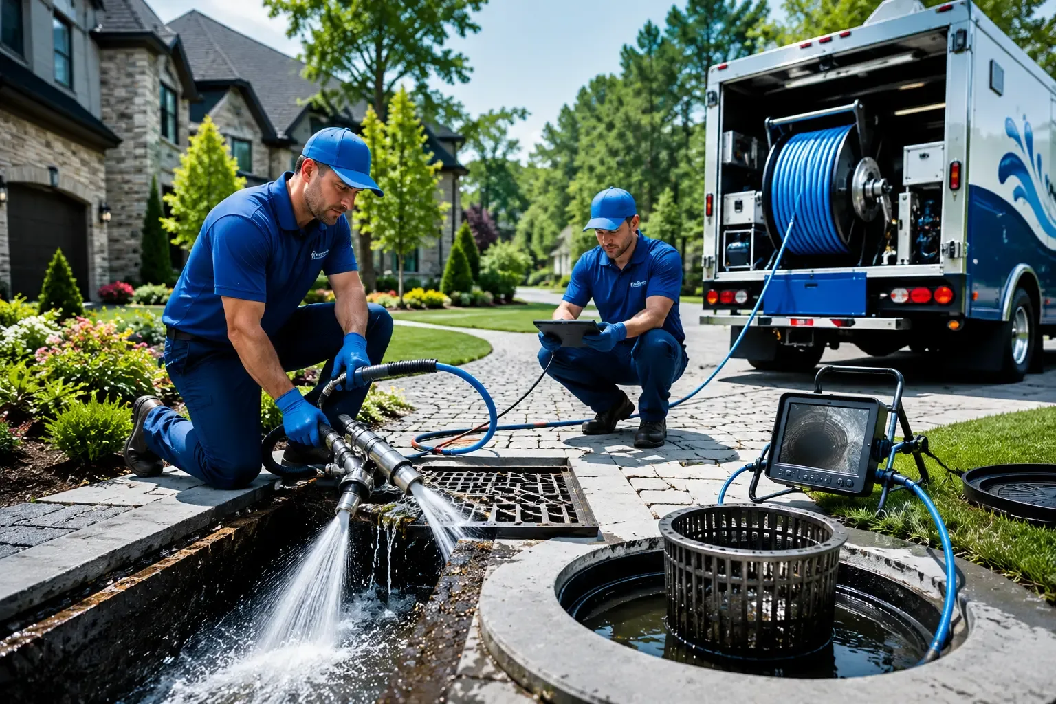 Local outdoor drain cleaning professionals in Brandon, VT